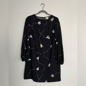 A New Day long-sleeve shift dress - size S